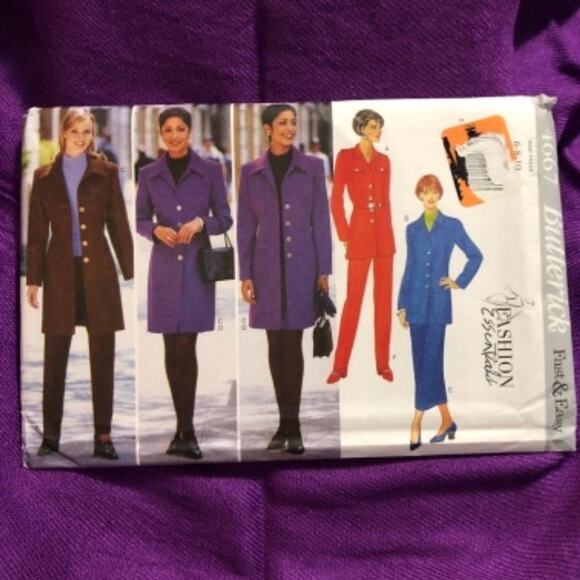 Butterick 4667 suit pattern sz 6 8 10 - Picture 1 of 7